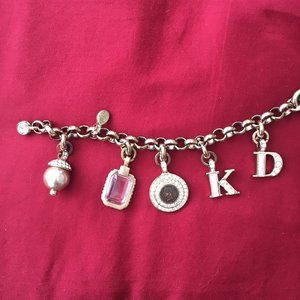 Multi pendant bracelet from Dyrberg/Kern